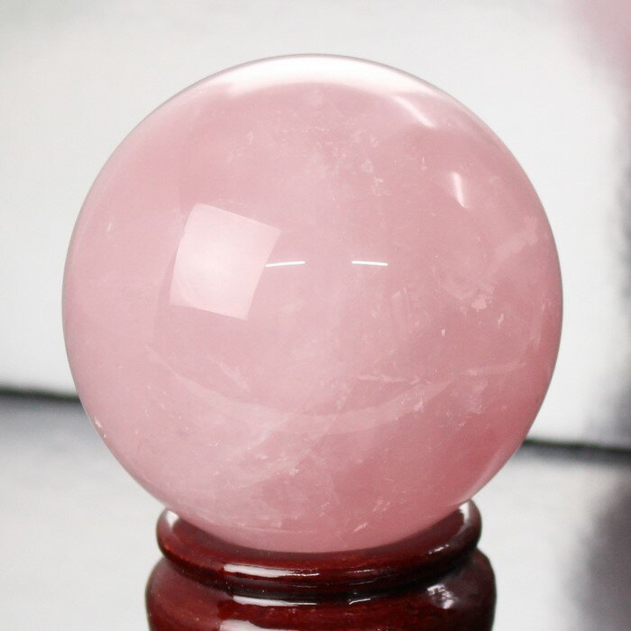 【大玉 63mm】ローズクォーツ 丸玉 紅水晶 Rose Quartz ローズクォーツ 原石 球体 水晶玉 球 置物 水晶球 大玉 丸玉 Circle Ball 玉 ローズクォーツ丸玉 天然石 原石 パワーストーン 限定 一点物 ローズクォーツ