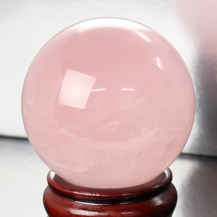 【大玉 69mm】ローズクォーツ 丸玉 Rose Quartz 紅水晶 ピンク ローズクォーツ 原石 置物 水晶球 Circle Ball 玉 球体 水晶玉 球 大玉 丸玉 ローズクォーツ丸玉 パワーストーン 原石 人気 おすすめ 天然石 海外直輸入価格 ローズクォーツ