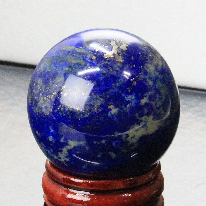 【アフガニスタン産高品質AAAグレード 一点物 37mm】ラピスラズリ 丸玉 魔除け グッズ 厄除け アフガニスタン ラピスラズリ 原石 置物 玉 球体 丸玉 ...