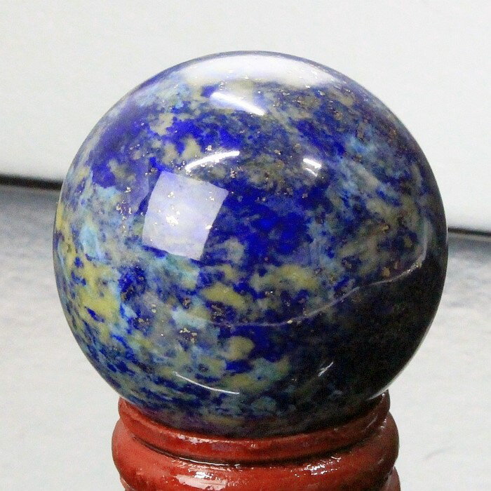【アフガニスタン産高品質AAAグレード 一点物 40mm】ラピスラズリ 丸玉 魔除け グッズ 厄除け アフガニスタン ラピスラズリ 原石 置物 玉 球体 丸玉 ...
