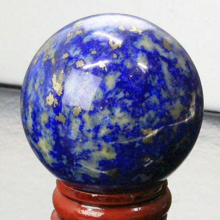 【アフガニスタン産高品質AAAグレード 一点物 44mm】ラピスラズリ 丸玉 魔除け 厄除け アフガニスタン ラピスラズリ 原石 置物 玉 球体 丸玉 ラピスラ...