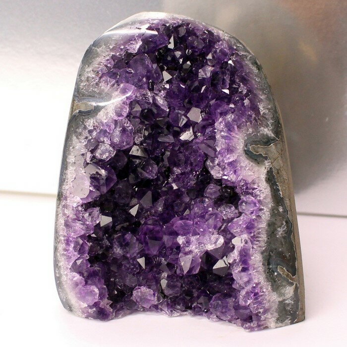 【紫の発色が良い 高品質 ウルグアイ産】アメジスト クラスター Amethyst 紫水晶 アメジスト 原石 石 クラスター 浄化 鉱石 アメジスト ドーム 置物...