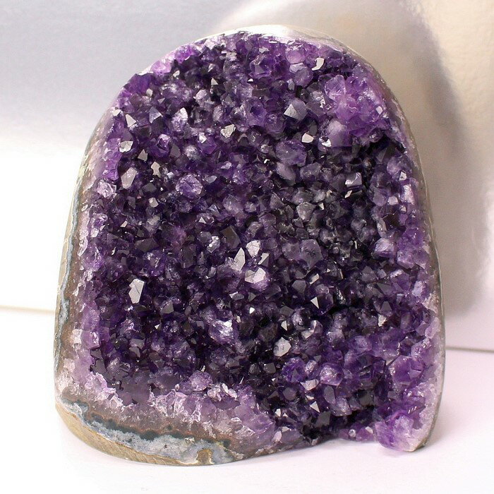 【希少なウルグアイ産】アメジスト クラスター Amethyst 紫水晶 アメジスト 原石 石 クラスター 置物 浄化 鉱石 アメジストドーム Cluster ア...