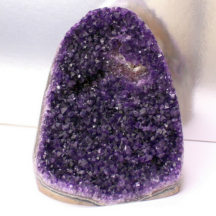 【希少なウルグアイ産】アメジスト クラスター ウルグアイ Amethyst 紫水晶 アメジスト 原石 石 クラスター インテリア 浄化 鉱石 アメジストドーム ...