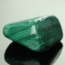 マラカイト 石 タンブル Malachite 孔雀石 マラカイト 原石 魔除け 厄除け 磨き原石 お守り石 お守り【巾着袋付き】 マラカイト石 タンブル メンズ...