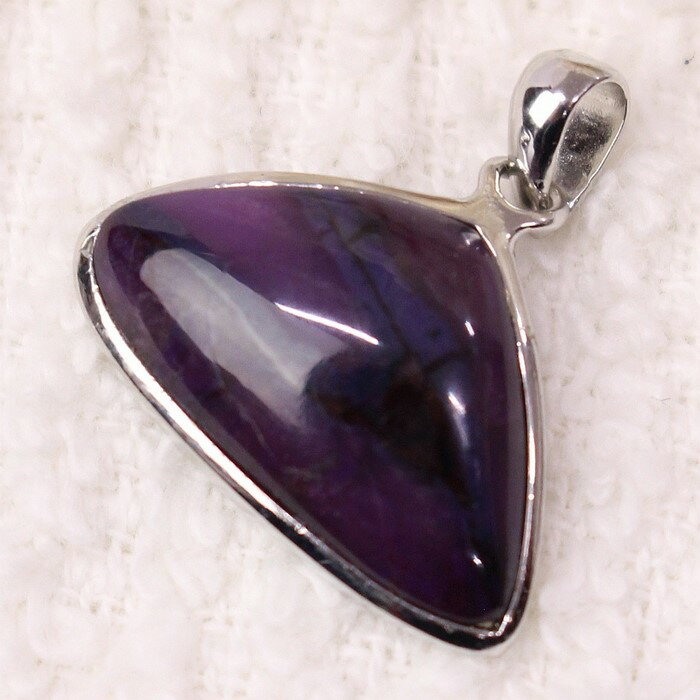 【厳選 南アフリカ産一点物】スギライト ペンダント スージーライト 杉石 Sugilite スギライト ペンダントトップ Necklace ネックレス スギライ...