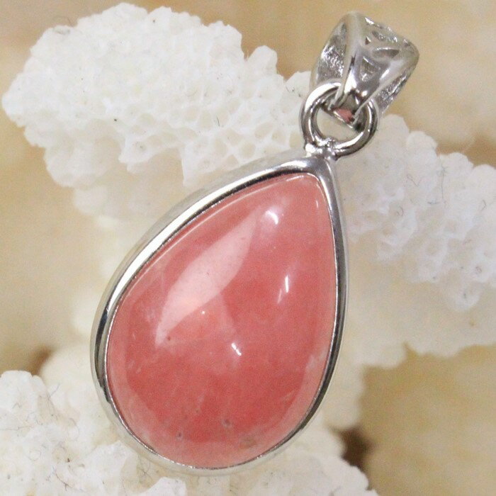 【一点物 現物】インカローズ ペンダント 赤 ピンク 紅 インカローズ ロードクロサイト ペンダントトップ Necklace ネックレス インカローズペンダント...