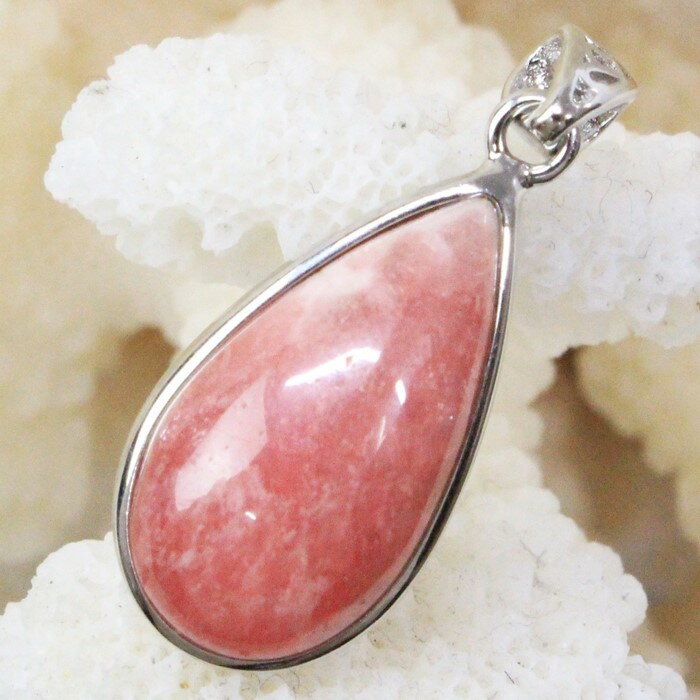 インカローズ ペンダント Rhodochrosite ロードクロサイト インカローズ ペンダントトップ ネックレス ぺんだんと Pendant インカローズペン...
