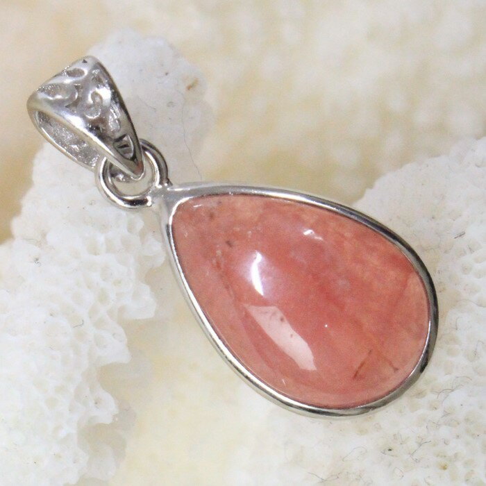 【限定 一点物】インカローズ ペンダント 赤 ピンク 紅 ロードクロサイト インカローズ ペンダントトップ Necklace ネックレス インカローズペンダント...