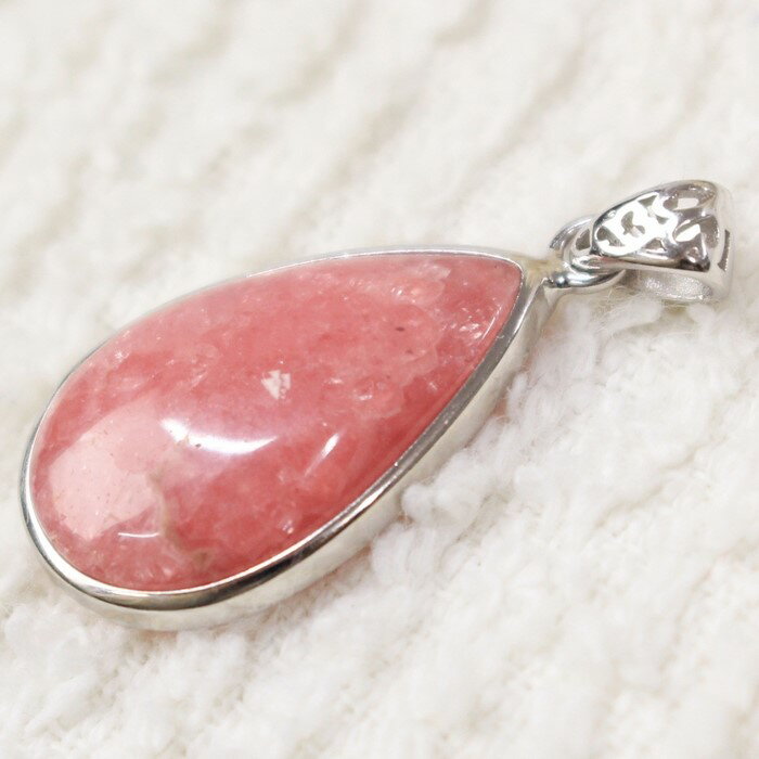 【一点物 現物】インカローズ ペンダント 赤 ピンク 紅 ロードクロサイト インカローズ ネックレス ペンダントトップ インカローズペンダント メンズ レディー...