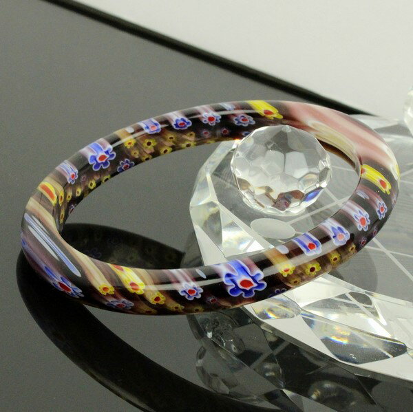 【一点物】ベネチアガラス バングル｜ベネチアン ベネチア グラス ガラス ブレスレット バングル Bracelet Breath 数珠 Bangle｜ メンズ レディース 一点物 パワーストーン ベネチアガラス【ポイント割引商品】 パワーストーン ブレスレット 天然石