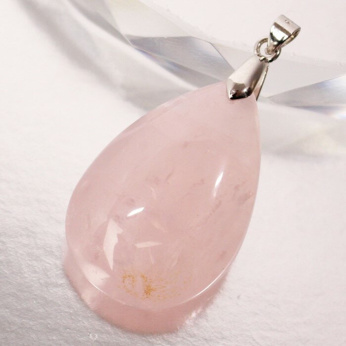 ローズクォーツ ペンダント Rose Quartz 紅水晶 ピンク ローズクォーツ ネックレス ペンダントトップ Pendant ローズクォーツペンダント メンズ レディース 人気 おすすめ 天然石 海外直輸入 ローズクォーツ