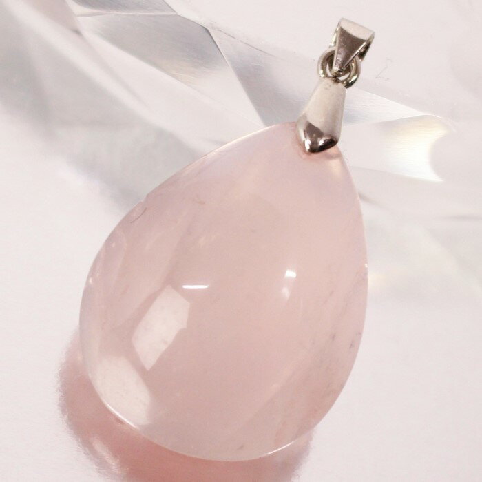 ローズクォーツ ペンダント 紅水晶 Rose Quartz ローズクォーツ ペンダントトップ ネックレス Pendant ローズクォーツペンダント 天然石 ネックレス パワーストーン 限定 一点物 ローズクォーツ