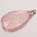 【厳選品質 一点物】ローズクォーツ ペンダント 紅水晶 ピンク Rose Quartz ローズクォーツ ネックレス ペンダントトップ Pendant ローズクォ...