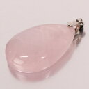 【厳選品質 一点物】ローズクォーツ ペンダント Rose Quartz 紅水晶 ピンク ローズクォーツ ネックレス ペンダントトップ ぺんだんと Pendant...