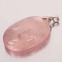 ローズクォーツ ペンダント 紅水晶 ピンク Rose Quartz ローズクォーツ ペンダントトップ ネックレス Pendant ローズクォーツペンダント メンズ レディース 一点物アイテム 天然石 ローズクォーツ