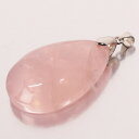 【一点物 現物】ローズクォーツ ペンダント 紅水晶 ピンク Rose Quartz ローズクォーツ ペンダントトップ ネックレス ぺんだんと Pendant ロ...