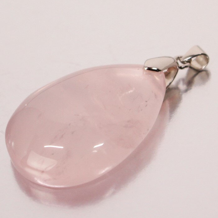 【ブラジル産 高品質 一点物】ローズクォーツ ペンダント Rose Quartz ピンク ローズクォーツ ペンダントトップ Necklace ネックレス ローズクォーツペンダント パワーストーン ネックレス 人気 おすすめ 天然石 海外直輸入価格 ローズクォーツ