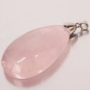 【天然石 ペンダントトップ 大粒】ローズクォーツ ペンダント Rose Quartz ピンク ローズクォーツ ネックレス ペンダントトップ ローズクォーツペンダ...