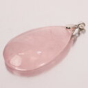 【天然石 ペンダントトップ 大粒】ローズクォーツ ペンダント Rose Quartz ピンク ローズクォーツ ネックレス ペンダントトップ Pendant ロー...