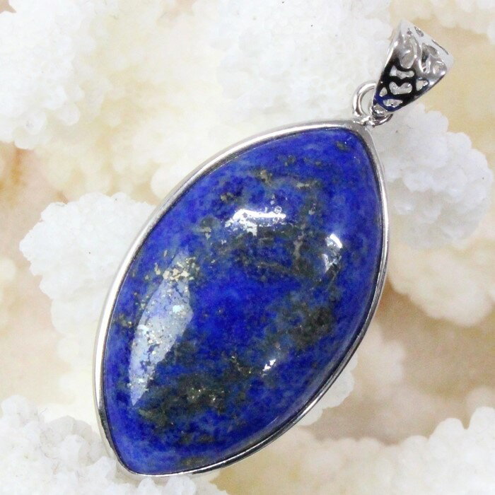 【天然石 ペンダントトップ 大粒】ラピスラズリ ペンダント 魔除け グッズ 厄除け アフガニスタン ラピスラズリ ネックレス Pendant ラピスラズリペンダ...