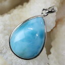 【限定 一点物】ラリマー ペンダント Larimar 曹灰針石 ペクトライト ラリマー ペンダントトップ ネックレス ぺんだんと Pendant ラリマーペンダ...