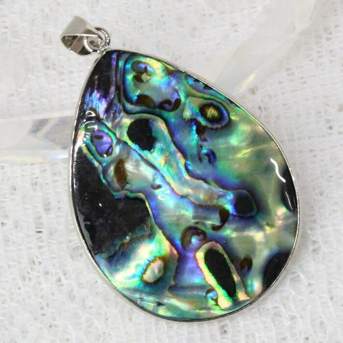 【一点物現物】アバロンシェル ペンダント パウアシェル パウア貝 アバロン貝 あわび アバロンシェル ネックレス ペンダントトップ アバロンシェルペンダント 天...