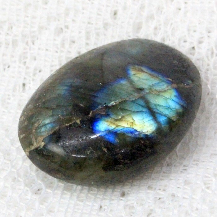 【レア 1点物】ラブラドライト 原石 曹灰長石 Labradorite ラブラドライト お守り石 石 タンブル 原石 鉱石 鉱物 お守り 磨き原石【巾着袋付き】 ラブラドライト原石 メンズ レディース 人気 おすすめ 限定 天然石 ラブラドライト