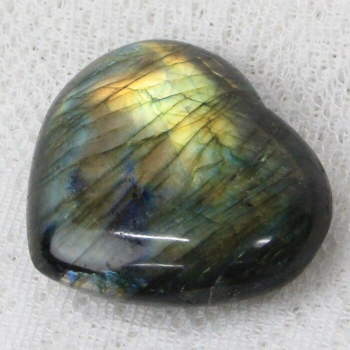 【厳選品質 一点物】ラブラドライト 原石 ハート型 Labradorite ラブラドライト タンブル お守り石 ラブラドライト原石 ハート型 メンズ レディース 一点物アイテム 天然石 ラブラドライト