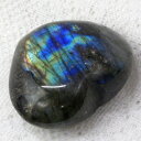 【レア 1点物】ラブラドライト 原石 ハート型 Labradorite 曹灰長石 ラブラドライト タンブル お守り石 石 原石 鉱石 鉱物 お守り 磨き原石 ラ...