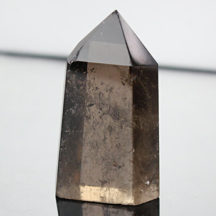 【一級品の輝き 厳選一点物】スモーキークォーツ ポイント 煙水晶 カンゴーム スモーキークォーツ 原石 魔除け ポイント クラスター スモーキークォーツポイント...
