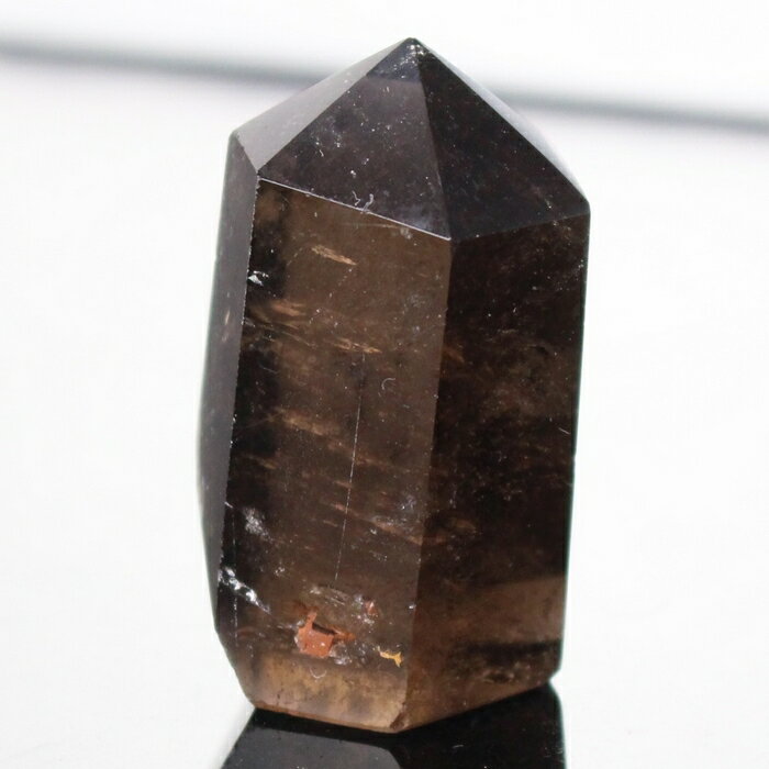 スモーキークォーツ ポイント カンゴーム 煙水晶 スモーキークォーツ 原石...