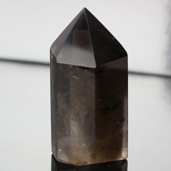 【厳選品質 一点物】スモーキークォーツ ポイント カンゴーム 煙水晶 スモーキークォーツ 原石 ポイント 鉱物 鉱石 浄化 置物 スモーキークォーツポイント メ...