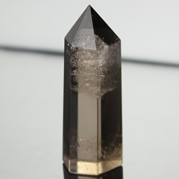 【品質に自信あり 一点物現物】スモーキークォーツ ポイント カンゴーム 煙水晶 Smoky Quartz スモーキークォーツ 原石 浄化 スモーキークォーツポイ...