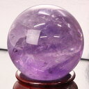 【厳選品質 一点物 47mm】アメジスト 丸玉 Amethyst 紫水晶 アメジスト 原石 球 置物 台座 水晶球 丸玉 Circle Ball 球体 水晶玉 ...
