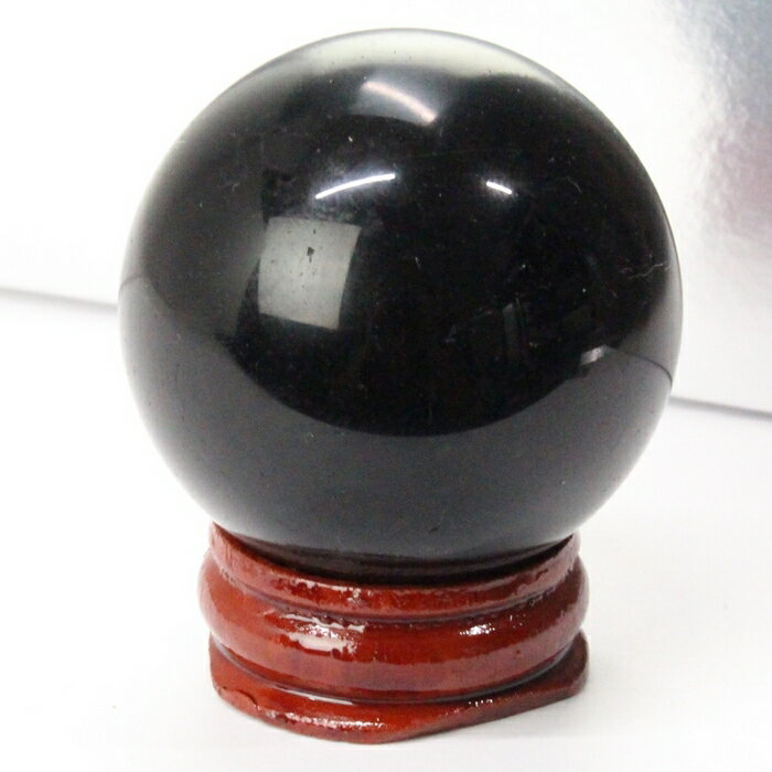 【一級品の輝き 厳選一点物 41mm】モリオン 丸玉 モリオン 原石 水晶玉 魔除け モリオン丸玉 パワーストーン 丸玉 人気 おすすめ 天然石 海外直輸入価格...