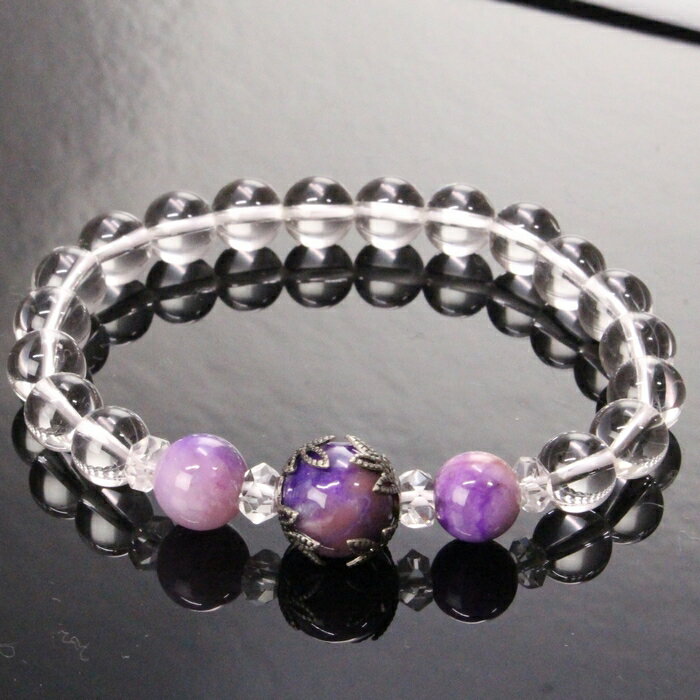 【一級品の輝き 厳選一点物】スギライト ブレスレット 杉石 スージーライト スギライト ブレスレット Bracelet 腕輪 バングル スギライトブレスレット ...