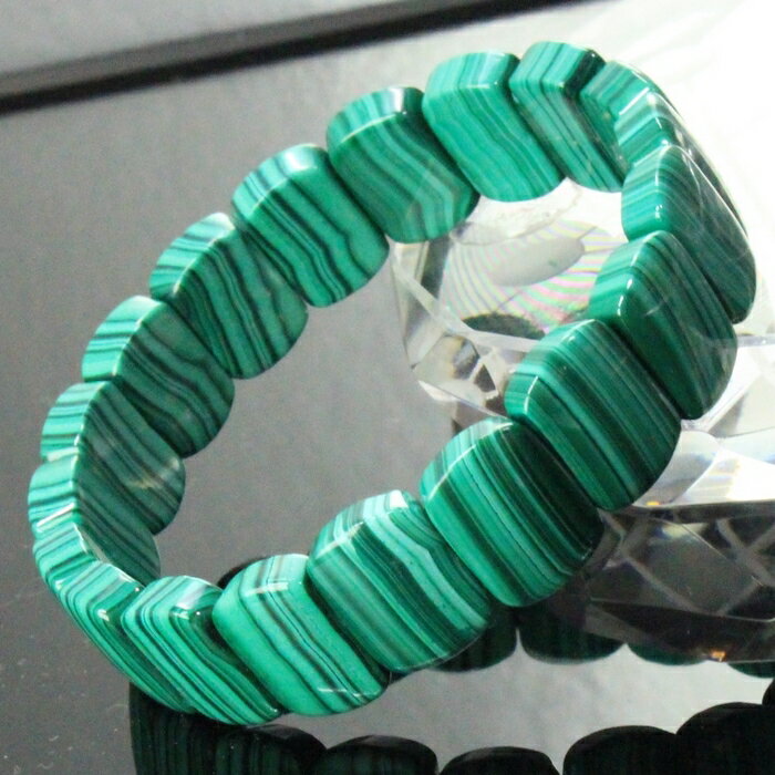 マラカイト バングル 孔雀石 Malachite マラカイト ブレスレット Bracelet ブレスレッド 腕輪 マラカイトブレスレット バングル パワーストー...