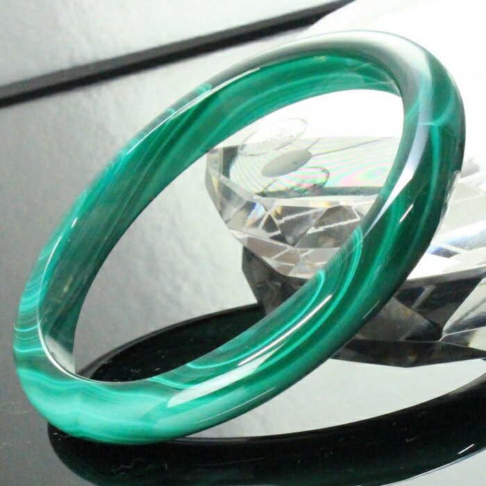 マラカイト バングル 孔雀石 Malachite マラカイト ブレスレット 腕輪 Bracelet マラカイトブレスレット バングル パワーストーン ブレスレッ...