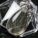 【一級品の輝き 厳選一点物】ルチルクォーツ ペンダント 原石 ルチルクオーツ ルチルクォーツ ネックレス ペンダントトップ ルチルクォーツペンダント メンズ レ...