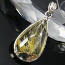 【高品質厳選一点物】ルチルクォーツ ペンダント タイタン ルチル ルチルクォーツ ペンダントトップ ネックレス Pendant ルチルクォーツペンダント パワーストーン ペンダントトップ 天然石 メンズ レディース 人気 ルチルクォーツ