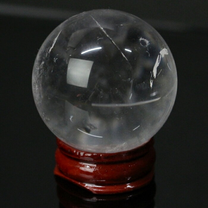【一級品の輝き 厳選一点物 41mm 天然 水晶玉】 クリスタル 水晶 丸玉 原石 浄化 魔除け 浄化用水晶 球体 置物 台座 水晶球 天然水晶 水晶水晶玉 パ...