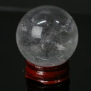 【厳選品質 透明度高い一点物 40mm 天然 水晶玉】 すいしょう クリスタル 水晶 原石 丸玉 浄化 浄化用水晶 球体 地鎮祭 置物 台座 水晶球 天然水晶 ...