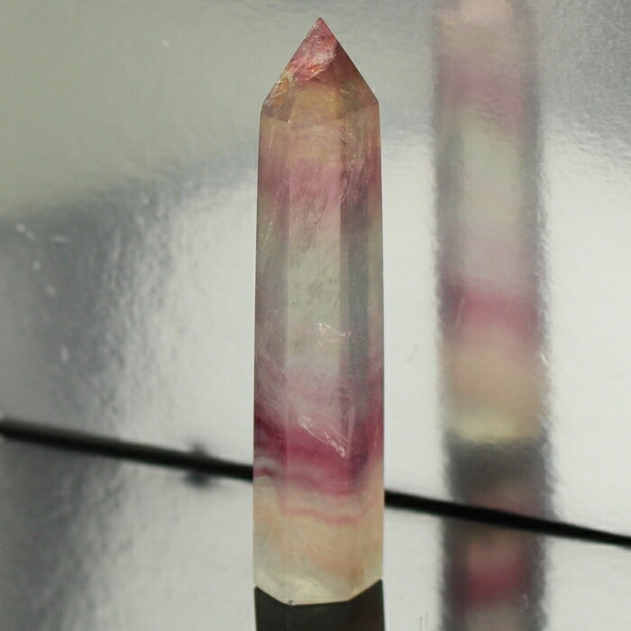 【高品質厳選一点物】フローライト ポイント 蛍石 Fluorite グリーンフローライト 緑 フローライト 置物 石 原石 鉱石 ポイント クラスター インテリ...