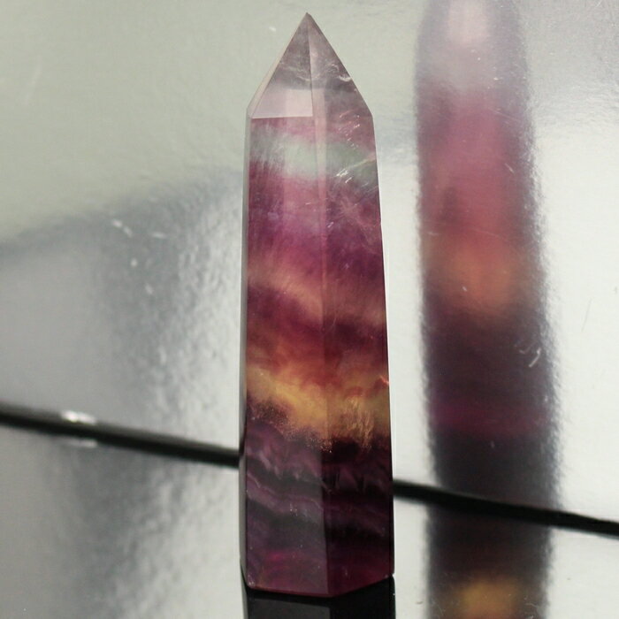 【品質に自信あり 一点物現物】フローライト ポイント Fluorite グリーン フローライト 原石 ポイント 置物 フローライトポイント パワーストーン ポイ...