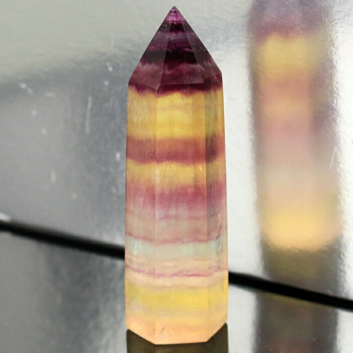 【一点物現物】フローライト ポイント Fluorite グリーン フローライト 原石 柱 ポイント 置物 石 鉱石 クラスター インテリア Point フローラ...