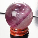 【厳選一点物 49mm】フローライト 丸玉 蛍石 Fluorite フローライト 原石 球体 丸玉 水晶玉 フローライト丸玉 天然石 丸玉 パワーストーン 限定...