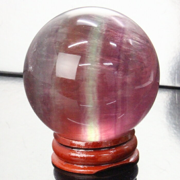 【厳選一点物 大玉 52mm】フローライト 丸玉 蛍石 Fluorite フローライト 原石 球体 水晶玉 球 置物 水晶球 大玉 丸玉 Circle Ball...