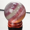 【品質に自信あり 一点物現物 49mm】フローライト 丸玉 蛍石 Fluorite フローライト 原石 Circle Ball 玉 球体 水晶玉 球 置物 水晶...