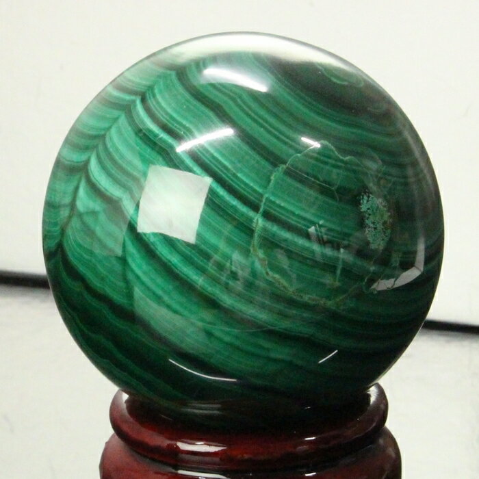 【厳選品質 大玉 52mm】マラカイト 丸玉【最高グレード一級品】 原石 球体 置物 球 大玉 丸玉 Circle Ball 玉 原石 球体 水晶玉 置物 球 ...